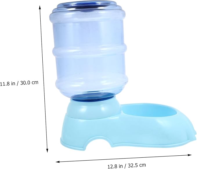 Dog and Cat Automatic Water Feeder Non-Slip Bowl for Pets Random Color