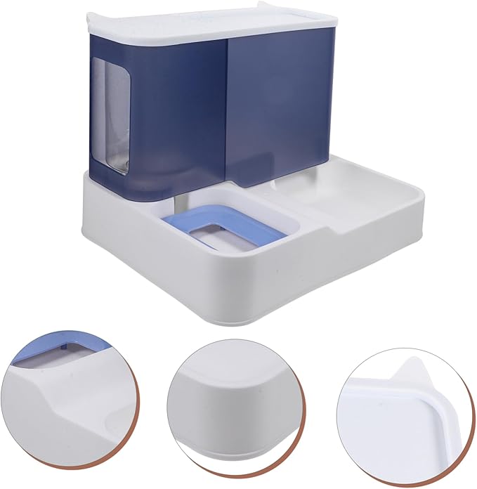 Happyyami Cat and Dog Water Bowl Pet Drinking Feeder Filter Automatic Pet Water Dispenser Large Capacity for Indoor and Outdoor Use