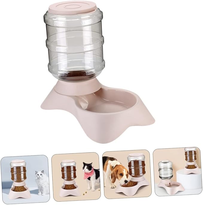Automatic Cat Feeder Detachable Pet Food Dispenser for Cats and Dogs for Monitoring Convenient and Versatile Design for Animals