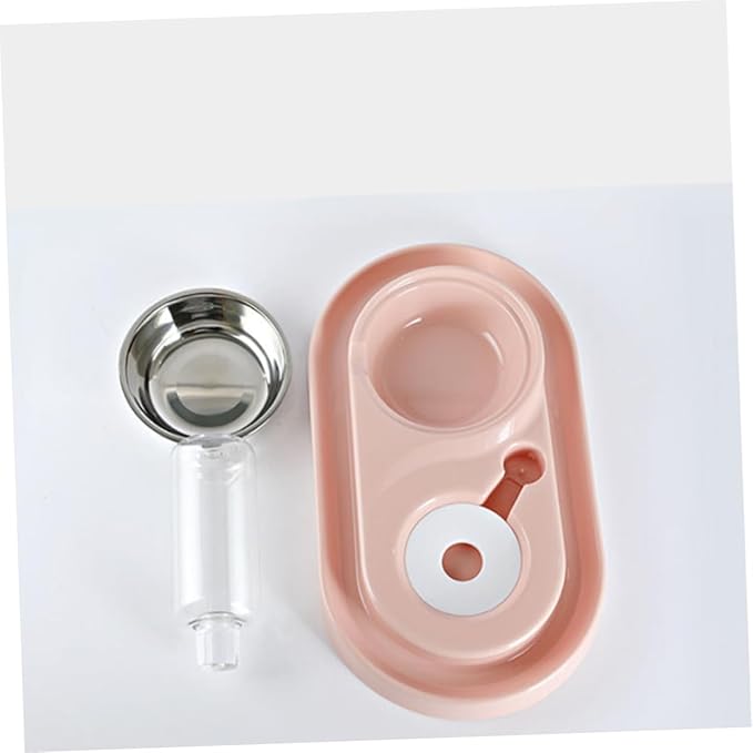 BESPORTBLE Automated Pet Water Filling Bowl for Cats Dogs Insulated Dog Fountain Water Bowl Mat Pet Feeder Dispenser