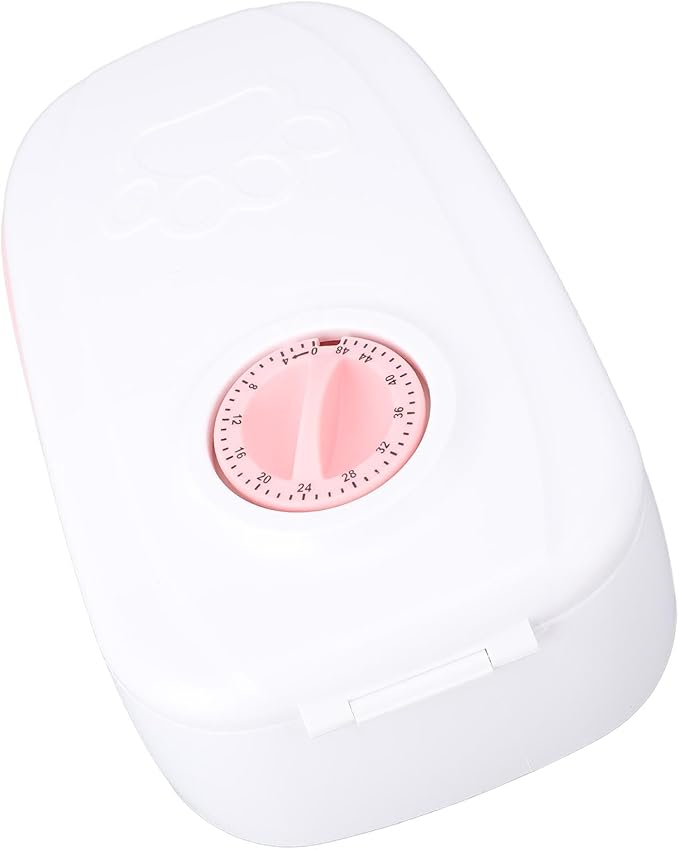Automatic Pet Feeder Intelligent Timed Dry Wet Food Bowl for Dogs Cats Medium Rugged and Easy to Clean White (Rosy)