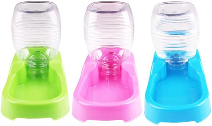 3pcs Pet Water Feeder Dog Puppy Water Bowl Pet Bowl Dispenser Supplies Dog Drinking Tool Home Shop Ornament