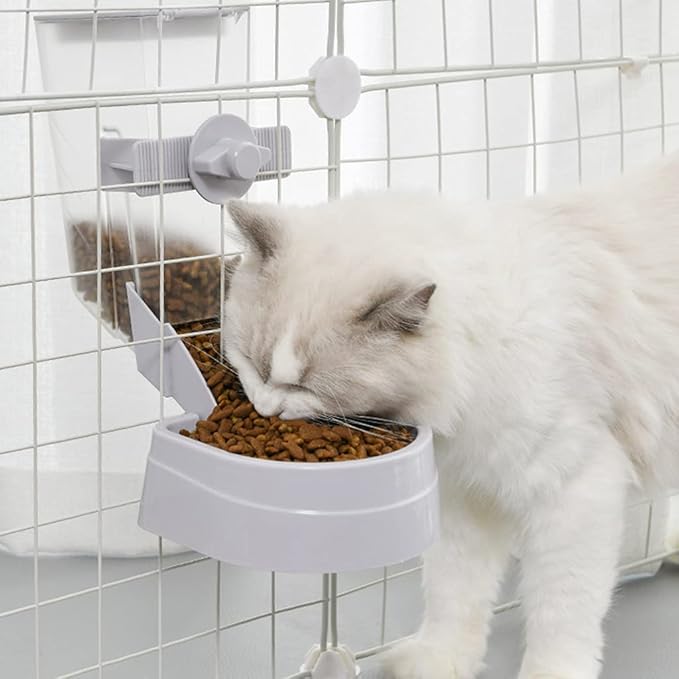 Automatic for Feeder Food Dispenser Large Capacity for Cats and Small Dogs Hanging Pet Bowls for Cag
