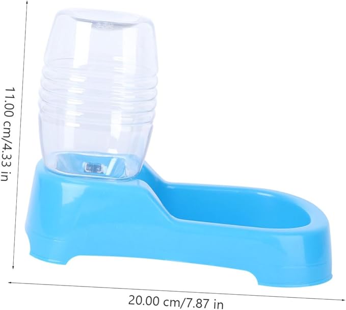 FRCOLOR 2pcs Pet Water Feeder Bowl Creative Dog Drinking Tool Automatic Water Dispenser for Puppies and Dogs Safe and Convenient Design for Home and Pet Shops