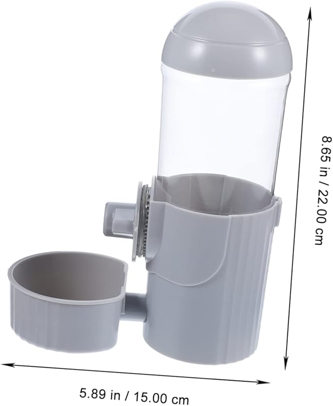 Milisten Dog Hanging Water Dispenser for Cats and Automatic Pet Feeder Easy Installation Prevents Wet Convenient for Cage Use for Busy Pet Owners