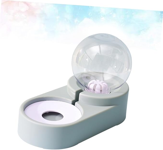 Pet Water Fountain for Dogs Cats Puppies Automatic Dual Bowl Feeder Deshedding Nozzle Pet Drinking Tool