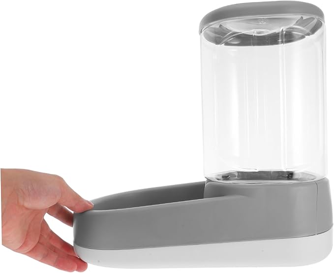 Milisten Automatic Pet Feeder for Dogs and Cats Large Capacity Water Bowl Gravity Feeder Programmable Meal Times