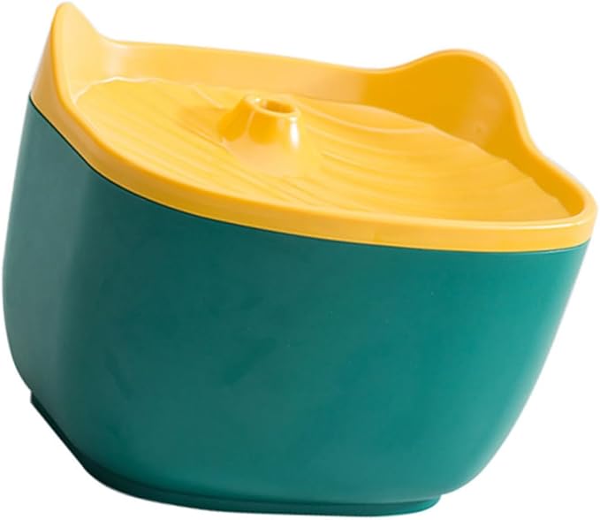 Mipcase 2pcs Automatic Pet Water Bowl Cat Ear Design Convenient Electric Drinking Fountain for Cats and Dogs Silent Household Pet Water Feeder Random