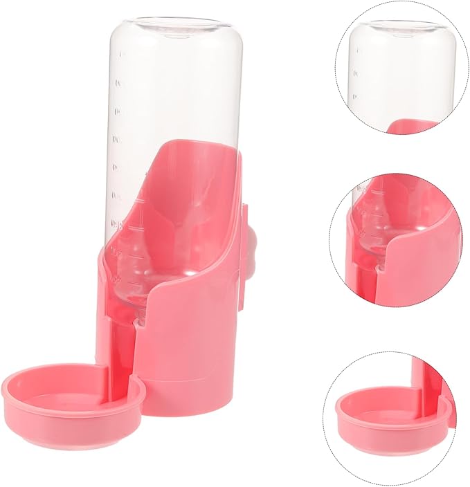 HANABASS Automatic Dog Water Dispenser Hanging Drinking Fountain for Crate Portable Pet Feeder Wear-Resistant Design