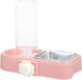 YARNOW 1set Detachable Puppy Water Bowl Dog Cage Feeder Automatic Pet Food Dispenser for Cats Dogs Multi-Function Design for Home