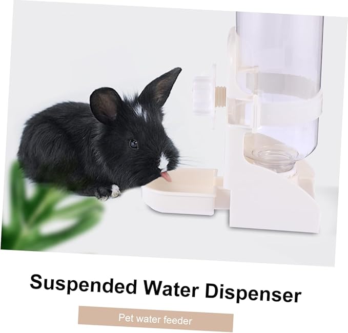 Pet Water Feeder for Cat Dog Automatic Drinking Kettle Gravity Waterer Safe Leak Easy to Use