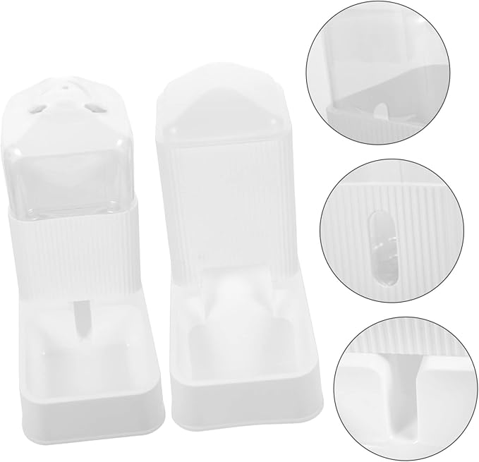 Totority 1set Automatic Cat Feeder Dispenser Pet Water Holder -fed Design for Cats and Dogs Elegant Feeder and Water Bowl Convenient