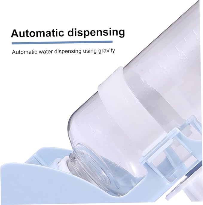 NOLITOY 2pcs Hanging Dispenser for Pets Automatic Water Feeder Station for Dogs and Cats Leak Design Use