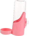 Happyyami Automatic Hanging Dog Water Feeder Compact Cage Suspended Drinking Device for Puppies and Kittens Easy to Install No Mess for Daily Hydration Needs