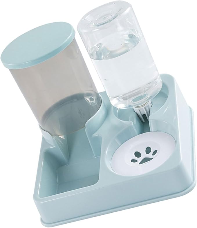 Pet Automatic Waterer Feeder Food Container Bowl Water Fountain 2 in 1 Pet Large Dog Water Dog Automatic