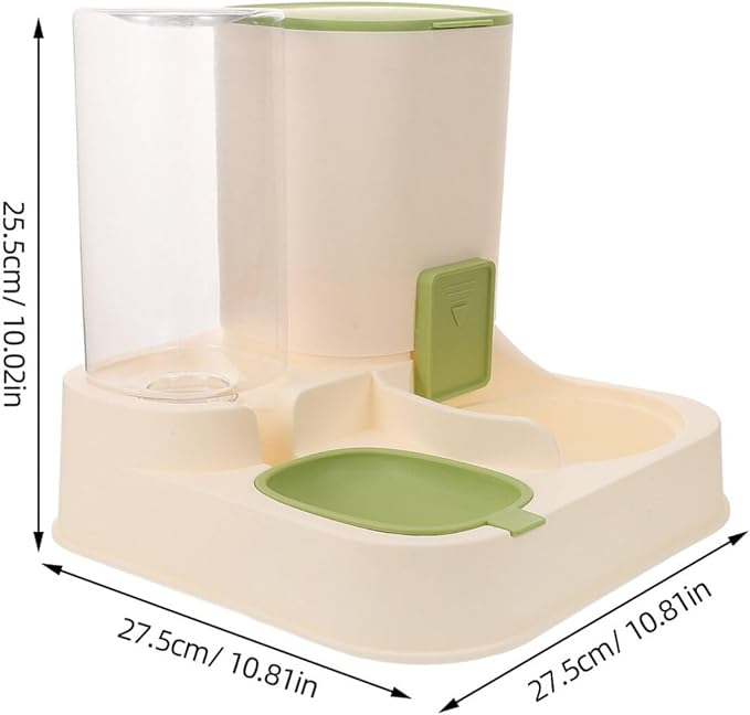 Milisten Automatic Pet Water Dispenser Food Separation for Dogs and Cats Generation Capacity Easy to Use for Home Professional Pet Stores Design