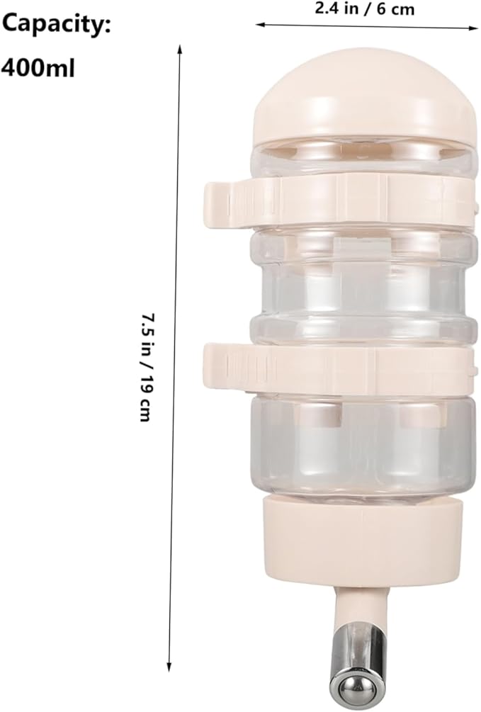 Balacoo Automatic Dog Water Dispenser Pet Drinking Fountain Stainless Steel Nozzle Dog Water Bottle