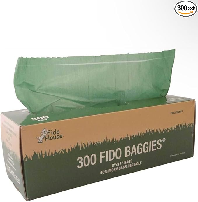 Fido House® Fido Baggies® Pet Waste Station Bags (10-Case) (300 Bags/Roll)