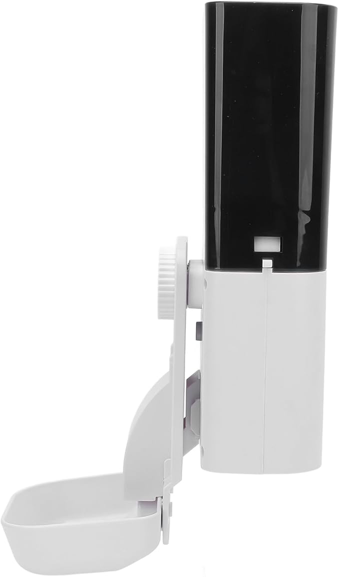 Precise Portion Control Hanging Cage Automatic Food Feeder with Intelligent Sensing Technology, for Controlled Meal Portions (US Plug 100-240V)
