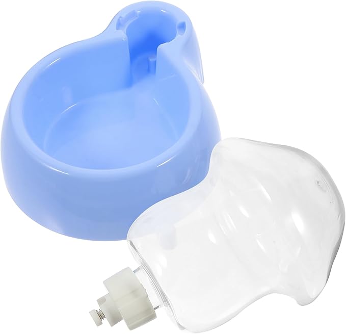 Sosoport Dog Bowl Slow Feeder Pet Water Dispenser Automatic Drinking Tool Pet Bowl