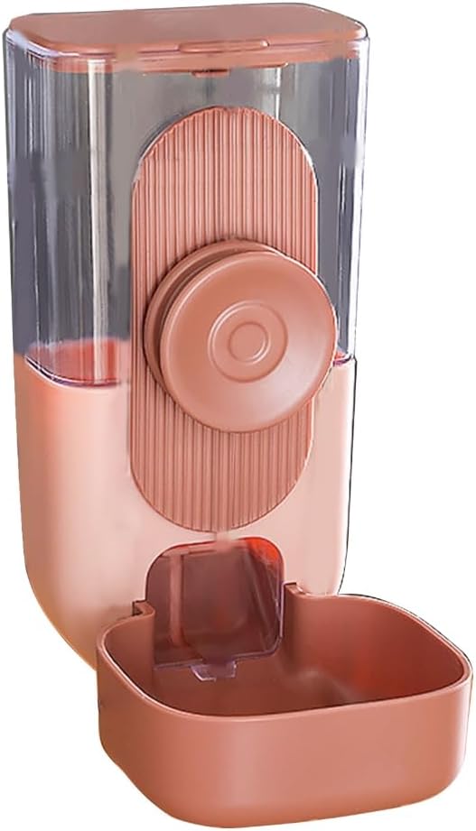 Automatic Waterer 29oz Food Feeder 27oz Water Dispenser Auto Feeders Feeding for Small & Large Cats Dogs