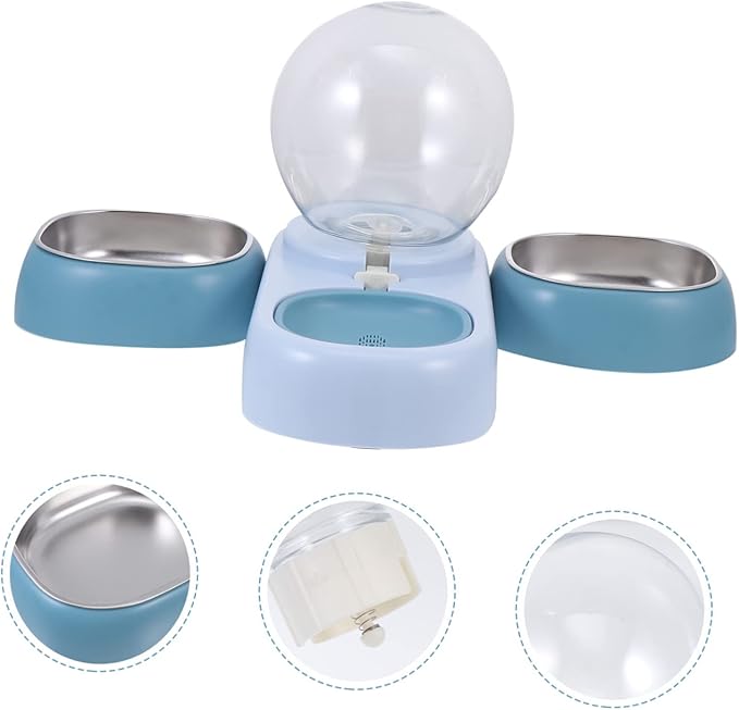 Automatic Pet Water Dispenser Durable Abs Transparent Water Feeder for Cats and Animals Lightweight Design Easy to Use for Home and Outdoor