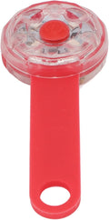 LED Dog Light Pendant USB Rechargeable Safe Collar Light for Pet Bag Bike (Red)