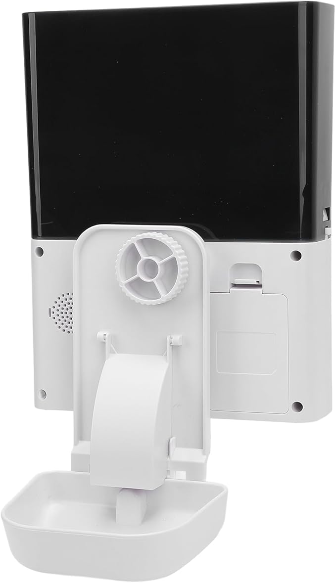 Precise Portion Control Hanging Cage Automatic Food Feeder with Intelligent Sensing Technology, for Controlled Meal Portions (US Plug 100-240V)