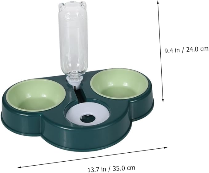 Detachable Pet Feeder Multi-Function Automatic Water Dispenser for Dogs and Convenient Food and Water Bowl for Home Use Durable and Easy to