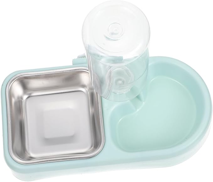 1Set Detachable Water Dispenser Cat Bowls Automatic Refilling Pet Feeder for Dogs Cats and Animals Easy to Hanging Design Indoor Use