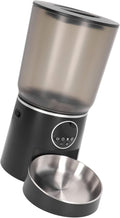 Automatic Cat Dog Feeder, 5L Capacity Automatic Pet Feeders Stylish Design with Timed Rationing & Recording, Support Dual Power for Cats Dogs (Button)