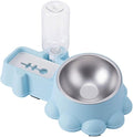 1set Adorable Pet Feeder Automatic Water and Food Bowl for Cats and Dogs Convenient Non- Design Stylish Basin for Home Use