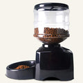 Dog and Cat Automatic Feeder Timing Pet Feeder Recording Tips Leaking Device 5.5 Liters Large Capacity Portable