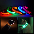 LED PET Safety Halo Style Collar Blue Large