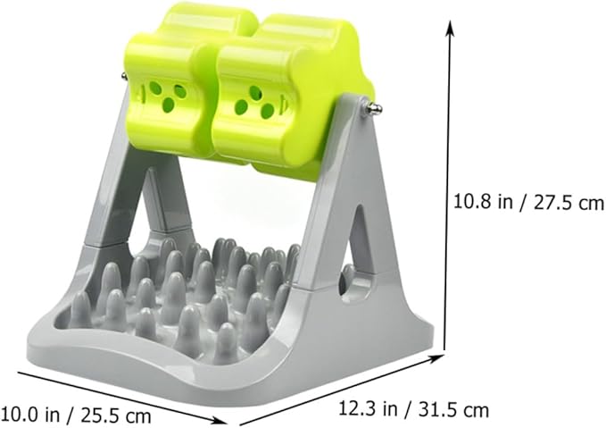 MERRYHAPY Automatic Feeding Toys Dog Bowl Mentally Stimulating Puppy Food Dispenser