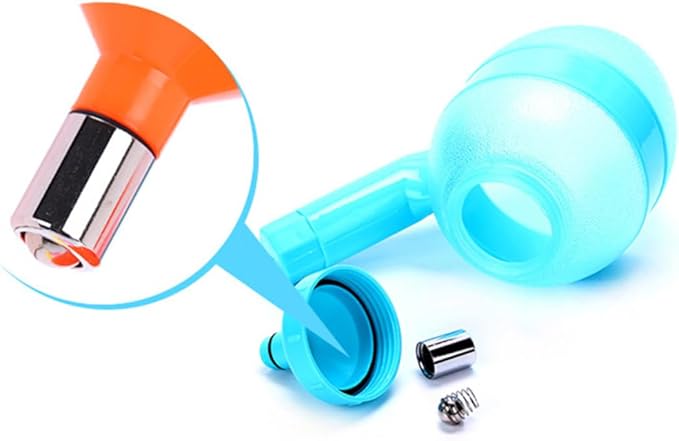 Dual-Function Automatic PET Waterer and Feeder Gravity Dispenser for Dogs and Cats Blue