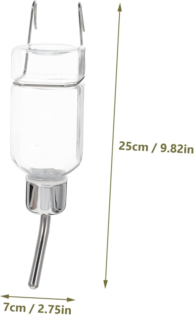 MERRYHAPY Automatic Pet Water Feeder Leak Cat and Dog Water Dispenser Hanging Design for Clean Drinking Large for Home Use and Outdoor Activities