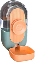 Automatic Waterer 29oz Food Feeder 27oz Water Dispenser Auto Feeders Feeding for Small & Large Cats Dogs