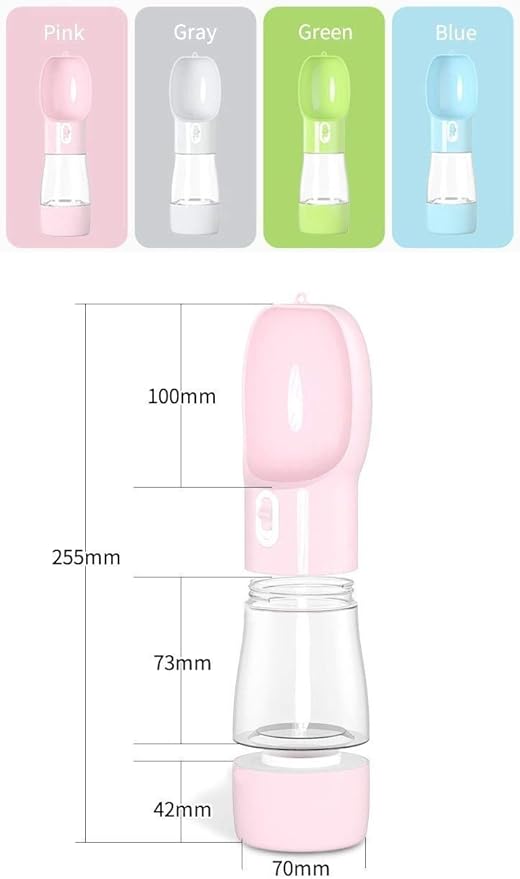 feeders Automatic Feeder Portable Pet Dog Bottle Feeder Small Large Dog Travel Puppy Cat Drinking Water Bowl Outdoor Water Dispenser