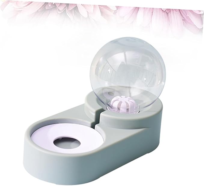 Automatic PET Water Feeder Double Bowl System Cat and Dog Water Dispenser Plastic Easy to Clean Suitable for Indoor and Outdoor Use