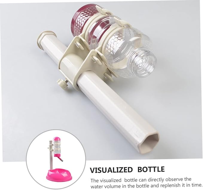 BESPORTBLE Automatic Pet Water Dispenser Dog Feeder Food Holder Capacity PVC Pp Material Non-Slip Base