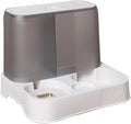 Automatic Cat Feeder, Cat Auto Feeder Dog Feeders, Cat Feeder Automatic, Automatic Dog Food Dispenser, Large Capacity Water Dispenser, Pet Food Dispenser, Food Bowl Pet Supplies (White)
