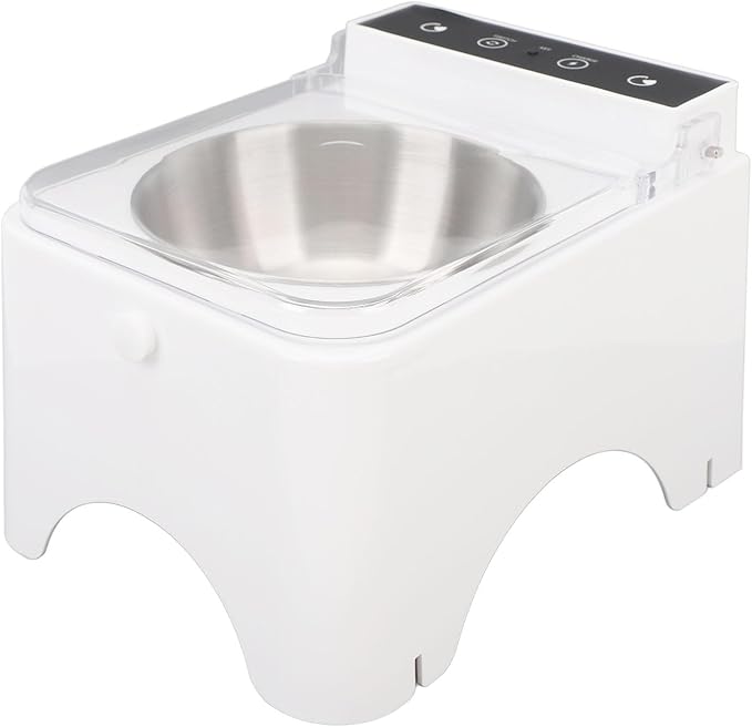 Automatic Intelligent Cat Dog Feeder Bowl, 6 Meal Timed Pet Feeder, Prevent Overeating, Stylish Design, Long Lasting Usage, for Comfortable Eating Angle, Promote Better Eating