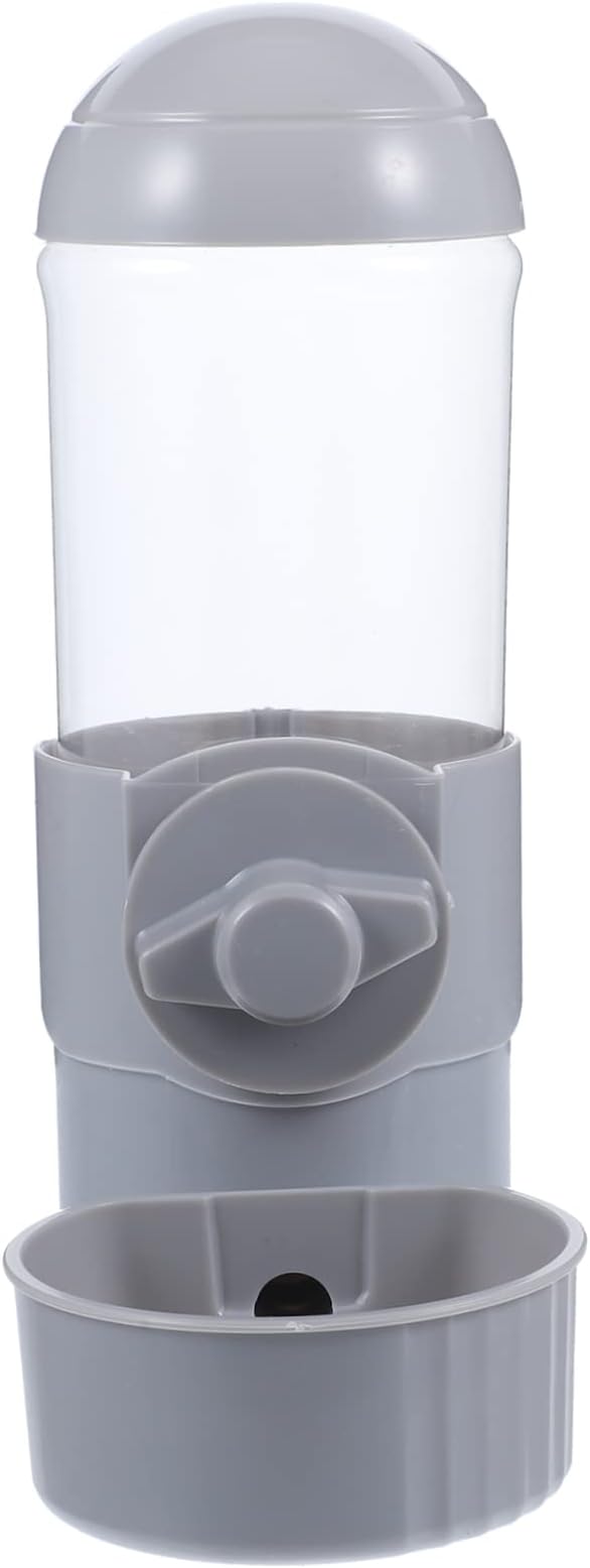 Kisangel Automatic Pet Water Dispenser for Dogs and Cats No-Leak Hanging Water Feeder Capacity Prevents Spills for Pet Cages and Travel