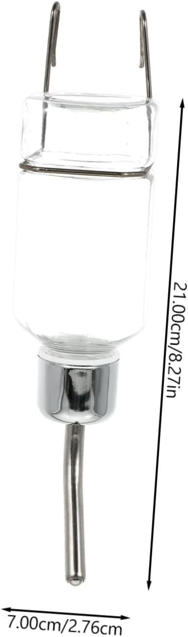 VANZACK 2 Pcs Hanging Automatic Pet Water Dispenser Capacity Water Feeder for Cats Dogs Leakproof Easy to Install Pet Drinking Fountain Supplies