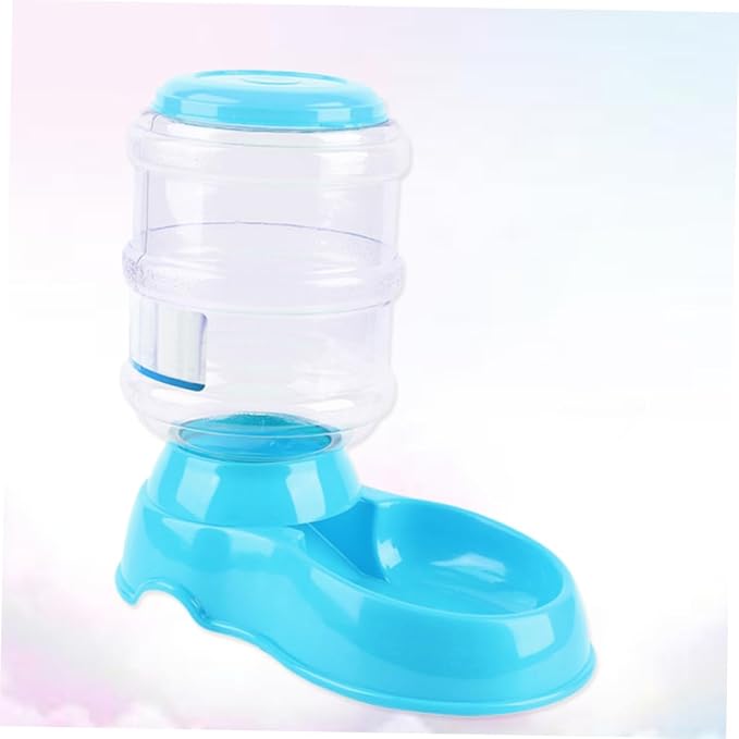Kisangel Automatic Pet Food Dispenser Operated Feeder for Cats Dogs Puppies No Electricity Safe Odorless Material for Convenient Pet Feeding