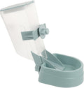 Totority Hanging Dog Feeder Automatic Pet Bowl for Puppies Easy to Clean and Install Deepened Design Prevents Spills for Cages and Crates