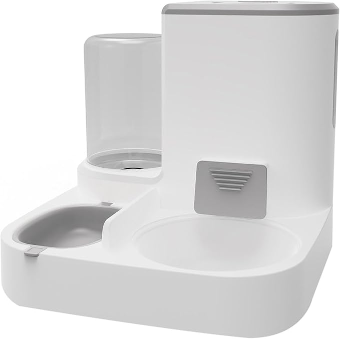Anti-Slip Base Pet Dog Bowls Automatic Water Dispenser Food Feeding Water Bowl for Feeding Puppies Indoor Dish Feeder for Cats for Dogs for Cats Wet Two Bowls