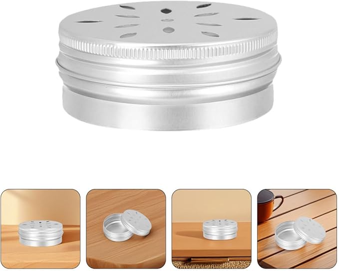 Mikikit 8Pcs Aluminum Dog Scent Training Box Durable Scent Detection Tins for and Home Use for Dog Training and Nose Work Reliable for Working Dogs