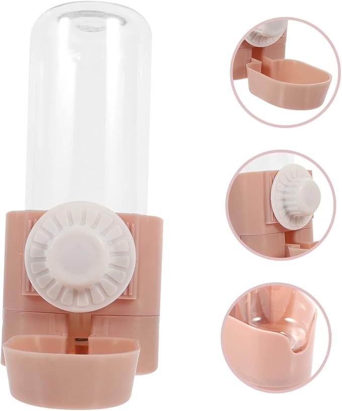SUPVOX 2pcs Pet Water Dispenser Cat Dog Hanging Bottle Automatic Feeder Volume Safe for Pets